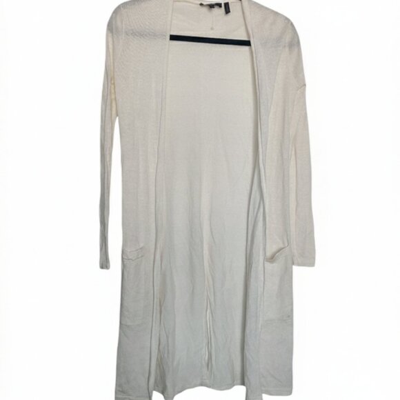 *Theory Cream Lightweight Knit Cardigan – S - Picture 2 of 7